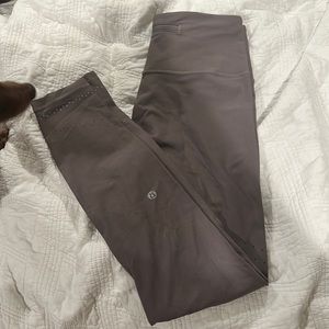 Lululemon leggings size 10 grey